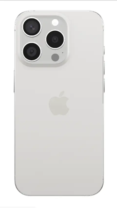 iPhone 15 Pro Titânio-branco